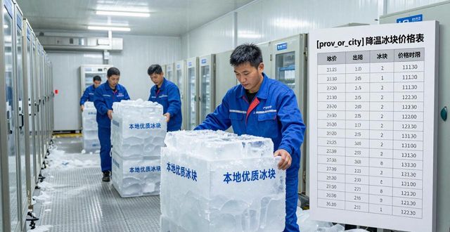 邯郸降温冰块多少钱一吨？本地制冰厂报价来了