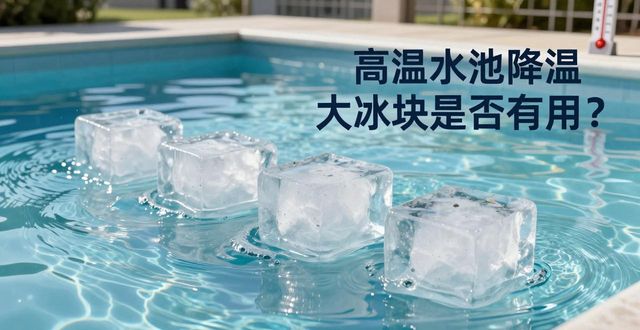 邯郸高温水池降温大冰块，到底管不管用？