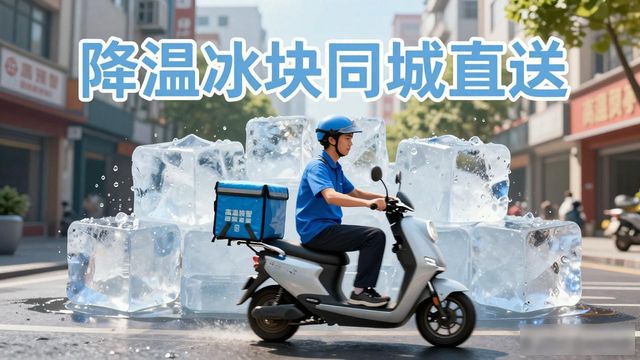降温冰块同城直送 邯郸大冰块解决高温难题